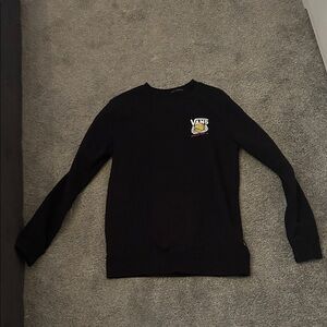 Vans Men's Black Crewneck Sweater